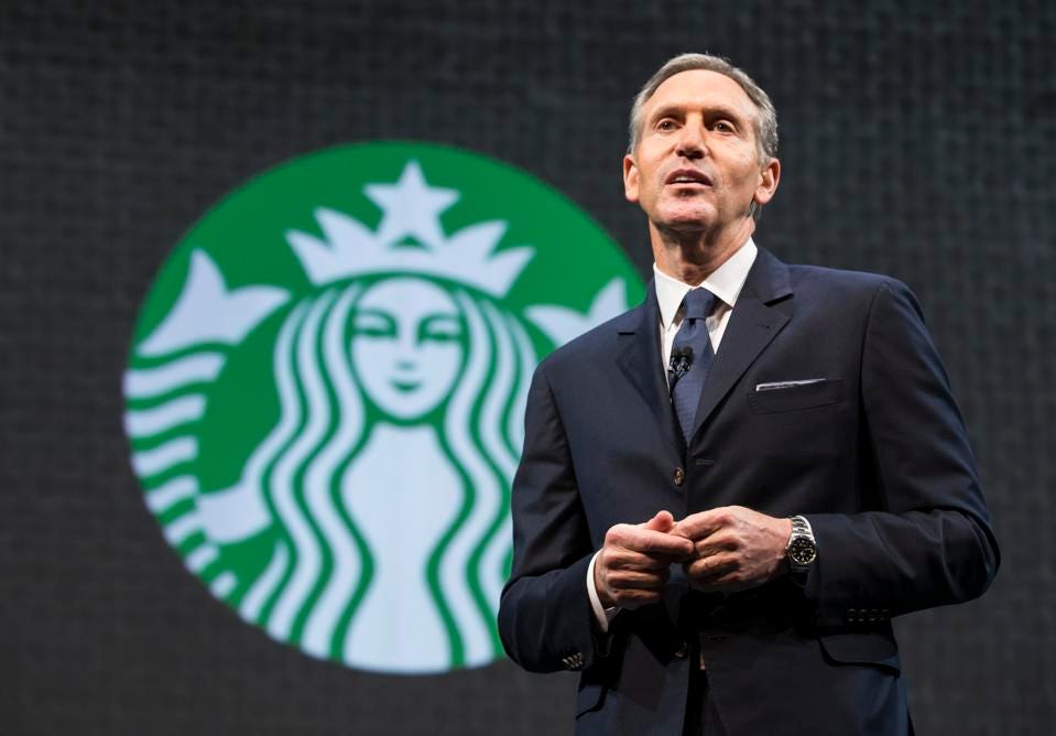 Why Starbucks Naming Howard Schultz As Interim CEO Is A Huge Red Flag
